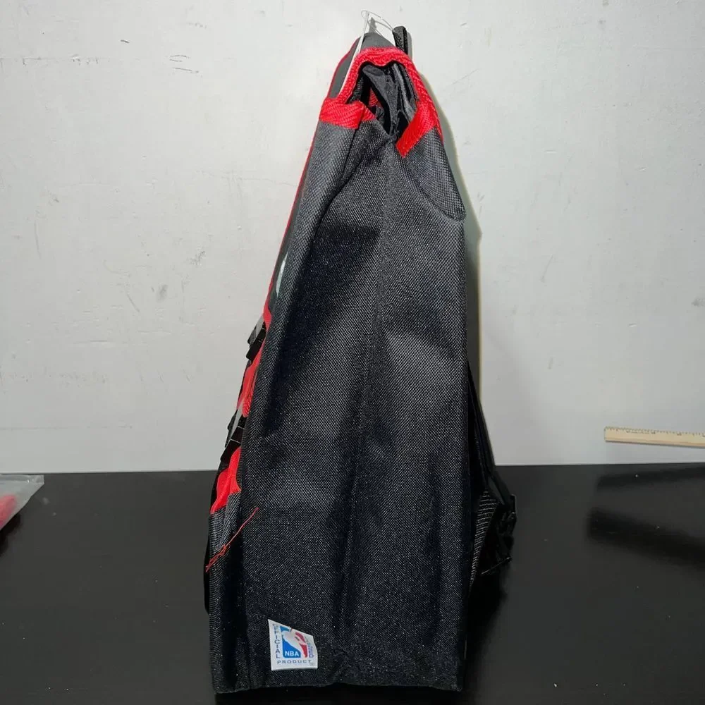 Vintage Chicago Bulls Retreat Backpack Bag Red NBA Nasco‎ Little America
